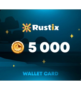 Rustix.io 50 USD Wallet Card Code Key GLOBAL